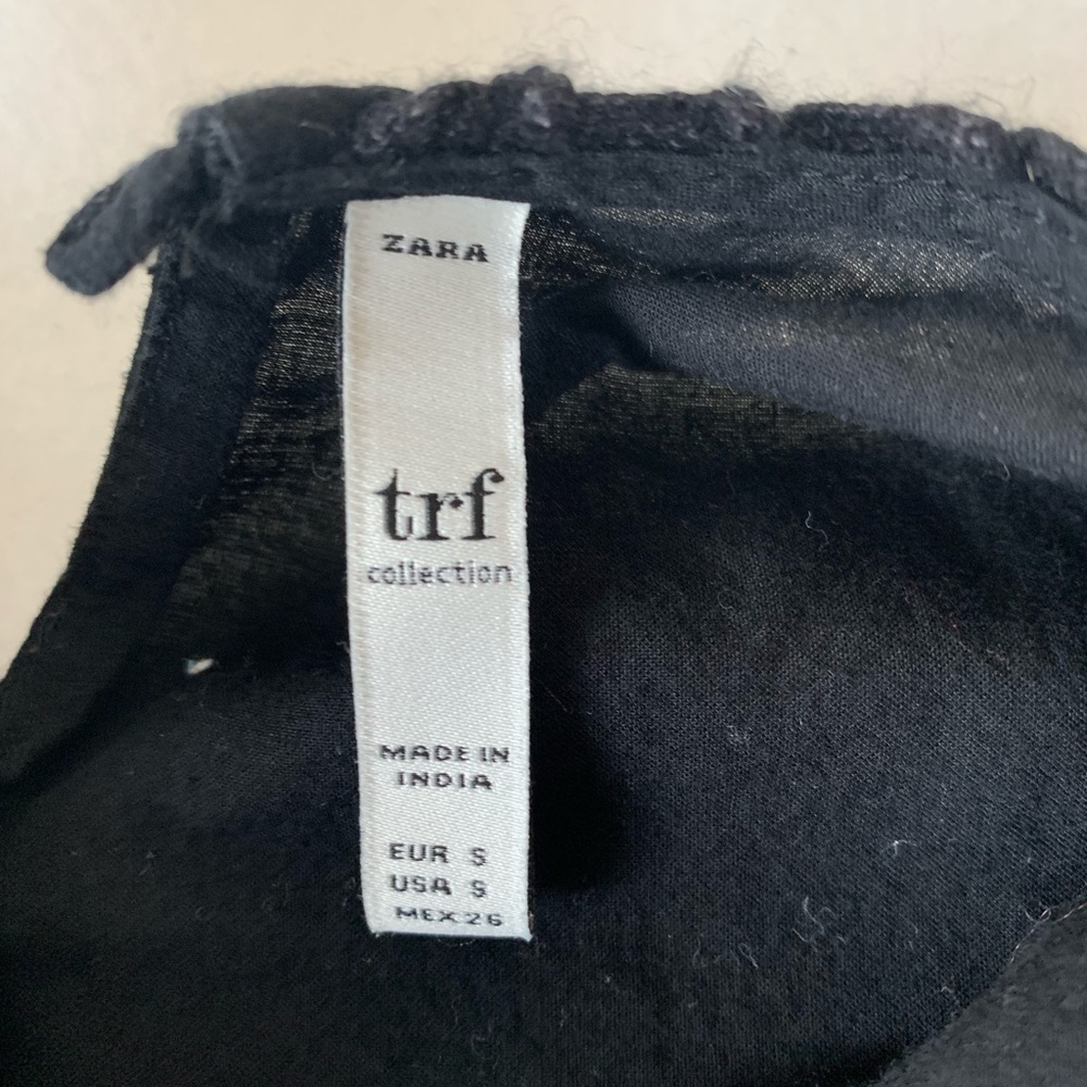 Zara black summer top - Picture 5 of 6